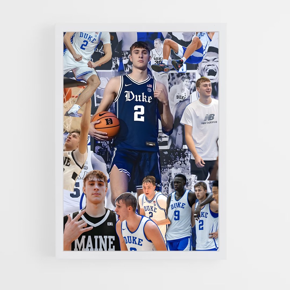 Poster Team Flagg – affiche Basketball (vue 3)
